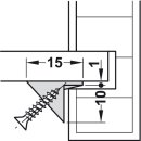 Häfele Rückwandverbinder Ixconnect RPC G 13/20, zum Einstecken in die Nut