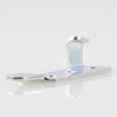 Häfele Möbel Bettverbinder 95x23x21mm Stahl