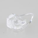 H&auml;fele Spiegelhalter oval Kunststoff transparent...