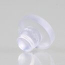 Schutzpuffer Gumminoppen Bodenträger für Holz, Glasböden oder Glasplatten 12mm KU transparent