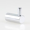 Handtuchhaken 40x22x50mm rund Messing poliert zum...