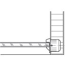 Häfele Schnappverschluss Schnäpper für 5-6.5mm Glastüren