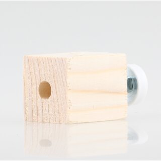 Häfele M8 Verstellschraube Möbelfuß Holzklotz 55x35mm