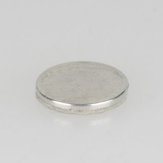 H&auml;fele Magnetscheibe Magnet rund zum Kleben aus Stahl verzinkt 10x1.4mm