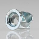 Häfele Verbindergehäuse, Stablofix, Stahl, verzinkt, mit Abdeckrand 262.88.904