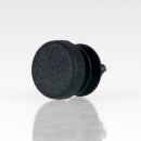 Rohrstopfen Kunststoff schwarz für Rundrohre 12mm...