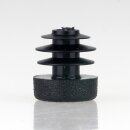 Rohrstopfen Kunststoff schwarz für Rundrohre 14mm...