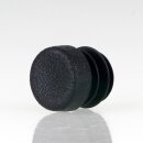 Rohrstopfen Kunststoff schwarz für Rundrohre 14mm...