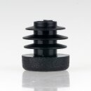Rohrstopfen Kunststoff schwarz für Rundrohre 16mm...