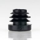 Rohrstopfen Kunststoff schwarz für Rundrohre 18mm...