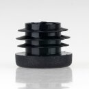 Rohrstopfen Kunststoff schwarz für Rundrohre 22mm...
