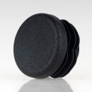 Rohrstopfen Kunststoff schwarz für Rundrohre 27mm...