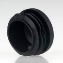 Rohrstopfen Kunststoff schwarz für Rundrohre 30mm Außendurchmesser