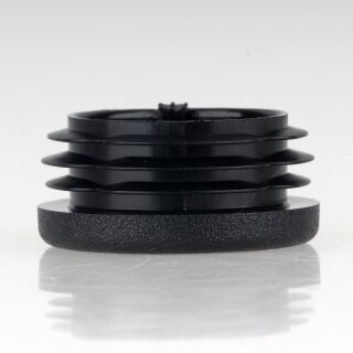 Rohrstopfen Kunststoff schwarz für Rundrohre 35mm Außendurchmesser