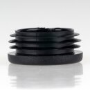 Rohrstopfen Kunststoff schwarz für Rundrohre 38mm...