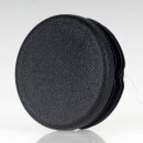 Rohrstopfen Kunststoff schwarz für Rundrohre 42mm...