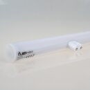 LEDmaxx 1-Sockel S14d LED-Linestra Linienlampe 30cm opal 240V/5W(=35W) Länge 30 cm
