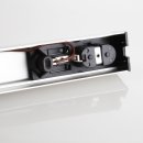 S14s 2 Sockel Fassung silber für 230V/60W L500 Linestra Linie-Lampe