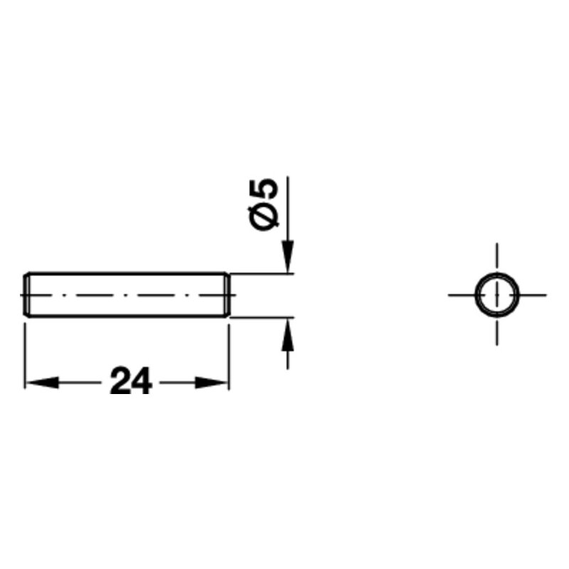 Häfele Bodenträger H3102 für Holz 5mm Stahl vernickelt kaufen