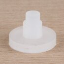 Häfele Glasbodenträger Glasplattenauflage für Glastische Durchmesser 20mm Kunststoff Natur