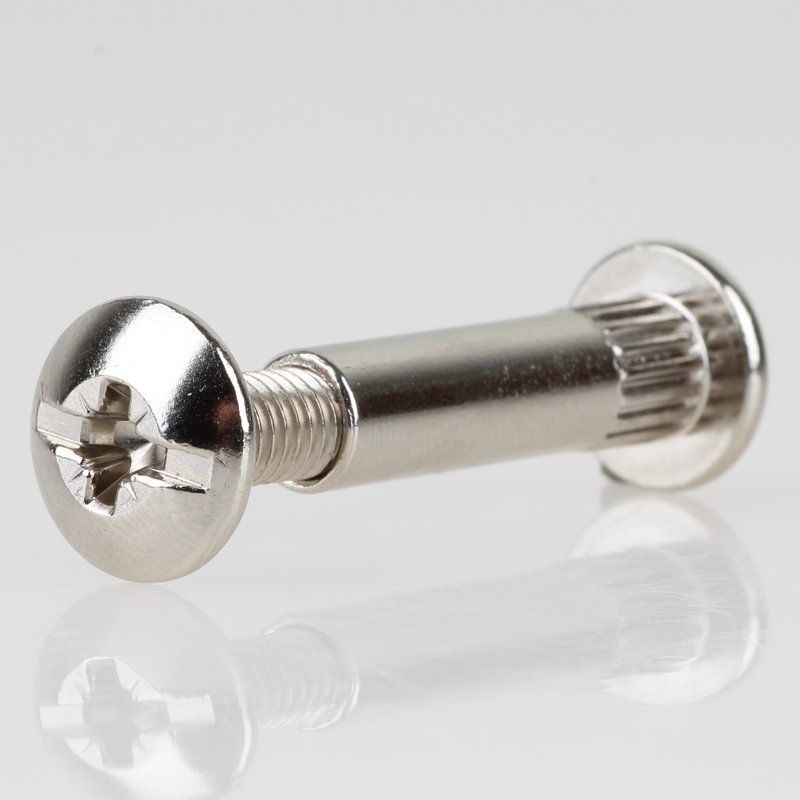 Häfele M6 Verbindungsschraube Metall f.Holzdicke 32-42mm