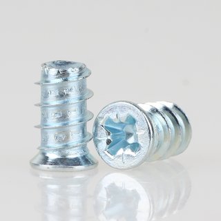 Häfele Euroschraube Varianta mit Senkkopf für 5mm Bohrung Länge 10,5mm (20 Stück)