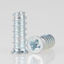 Häfele Euroschraube Varianta mit Senkkopf für 5mm Bohrung Länge 16mm (20 Stück)