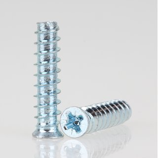Häfele Euroschraube Varianta mit Senkkopf für 5mm Bohrung Länge 25mm (20 Stück)