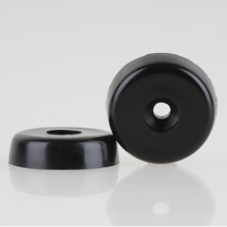 Möbelgleiter Kunststoff 25 mm schwarz zum Schrauben