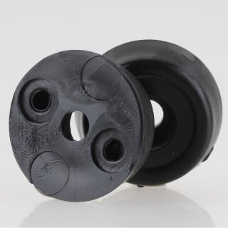 Möbelgleiter Kunststoff 21mm schwarz zum Schrauben kaufen, 0,38