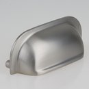 Häfele Muschelgriff Schalengriff 109x32mm Nickel gebürstet Lochabstand 96mm