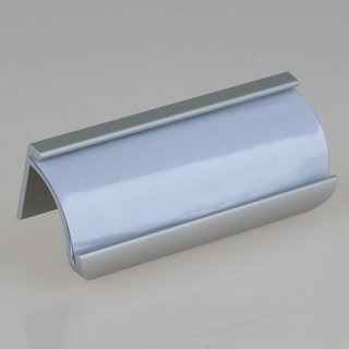 Häfele Möbelgriff Etikettengriff 80x27mm Aluminium Lochabstand 54mm