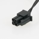 Häfele Druckschalter mit Zuleitung schwarz Bohrloch 12mm 12-24V