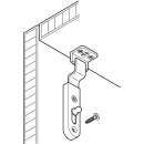 Häfele Möbelriegel Riegel gekröpft 50x13mm vernickelt