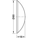 Häfele Türstopper Wandtürstopper Kunststoff 60mm zum Kleben weiß