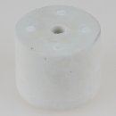 Häfele Türstopper Bodentürstopper Gummi TS8 weiß 40x35mm zum Schrauben