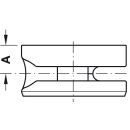 Häfele Maxifix Exzenter Verbindergehäuse 35x17mm vernickelt