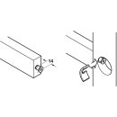 Häfele Einteilverbinder Confirmat Senkkopf Innensechskant SW4 verzinkt 60x7mm