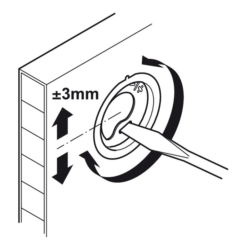 Häfele Möbelaufhänger Schrankaufhänger zum Einbohren kaufen