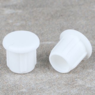 Häfele Möbel Abdeckkappe 5mm zum Eindrücken Kunststoff weiß