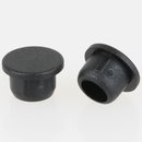 H&auml;fele M&ouml;bel Abdeckkappe 6mm zum Eindr&uuml;cken Kunststoff schwarz