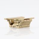 Häfele Sepa-Mini Scharnier für unsichtbaren Anschlag 39mm Messing matt