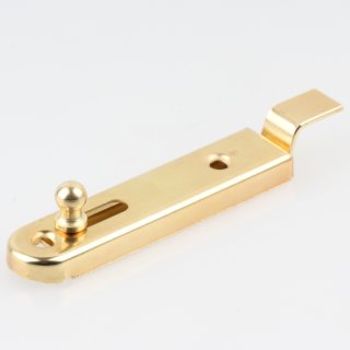Häfele Möbelriegel Riegel gekröpft 70x16mm vermessingt