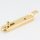 Häfele Möbelriegel Riegel gekröpft 70x16mm vermessingt